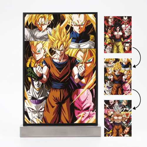 Póster lenticular 3D de Dragon Ball