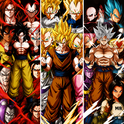 Póster lenticular 3D de Dragon Ball